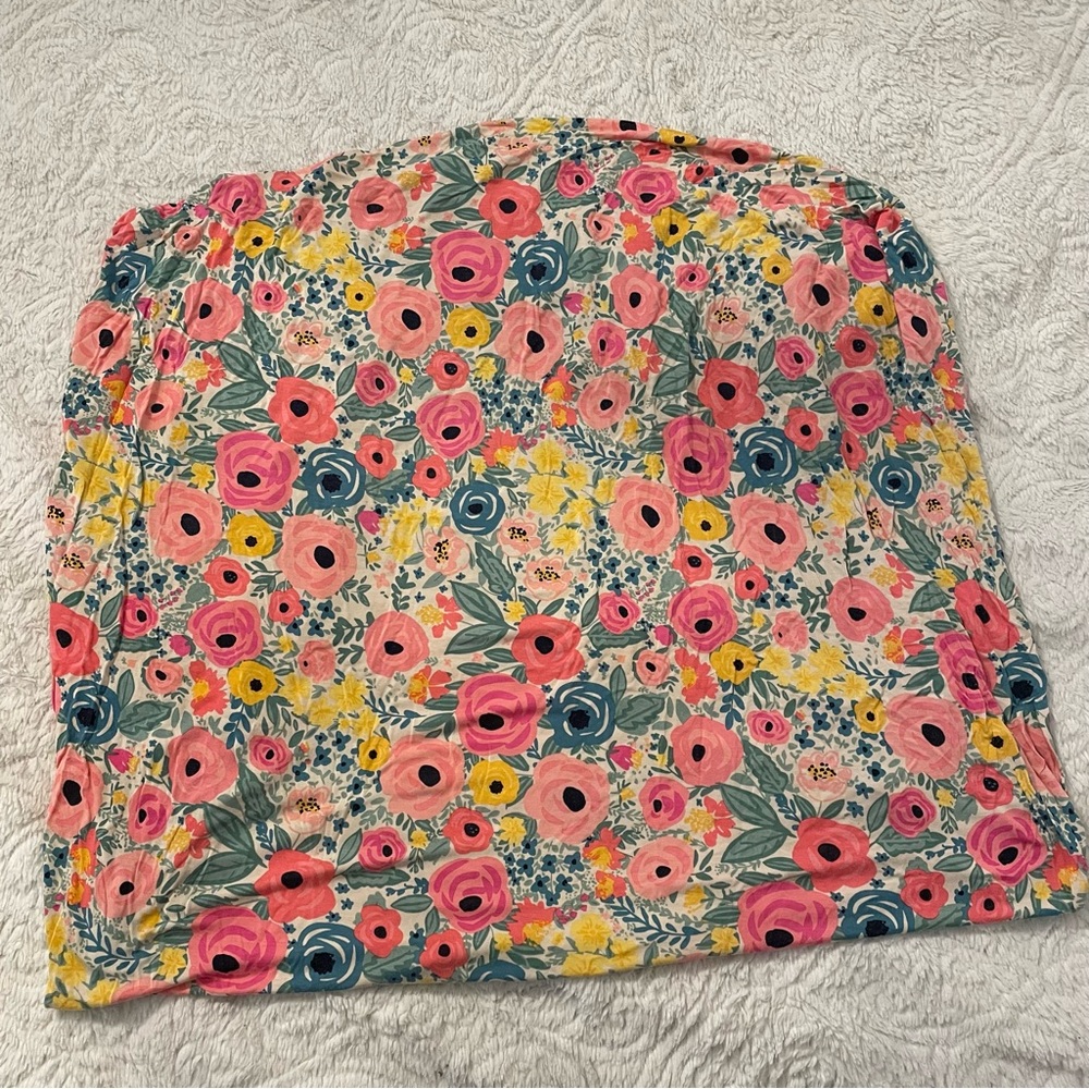 Little Sleepies Floral Fitted Bamboo Crib Sheet
